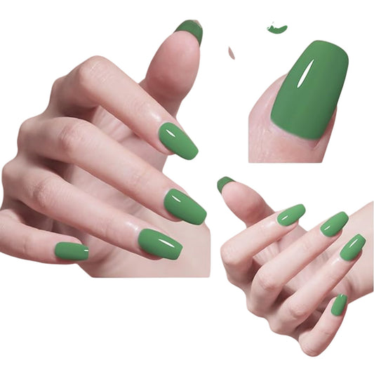 Color Show Fairy's Gift Forest Green Nail Polish Quick Drying Vibrant Glossy