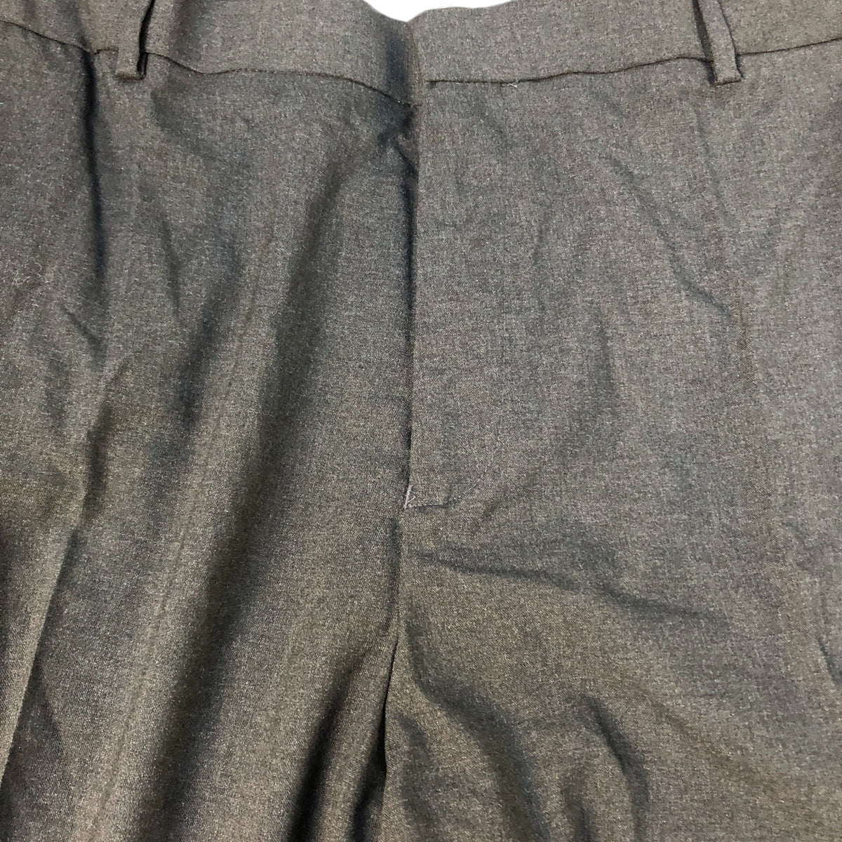 River Island Trousers UK 48 Men's Grey Tailored Fit Casual Smart Wear