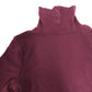 River Island Turtleneck Top UK6 Women's Purple Long Sleeve