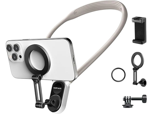 NECK HOLDER MOUNT PRO Magnetic Smartphone Stand Adjustable Starlight