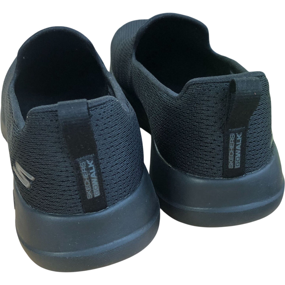 Skechers Go Walk Joy Jaylene Slip On Trainers Black Size 5