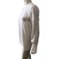 River Island UK12 Women's White Long Sleeve Blouse With Lace Detail