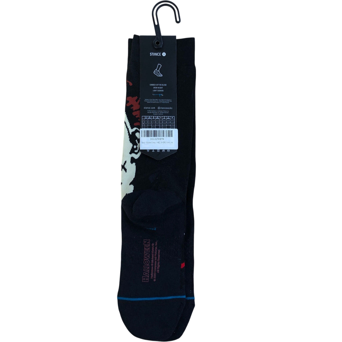 Stance Michael Myers Halloween Crew Socks M Black M5.5-7.5 W6-8.5