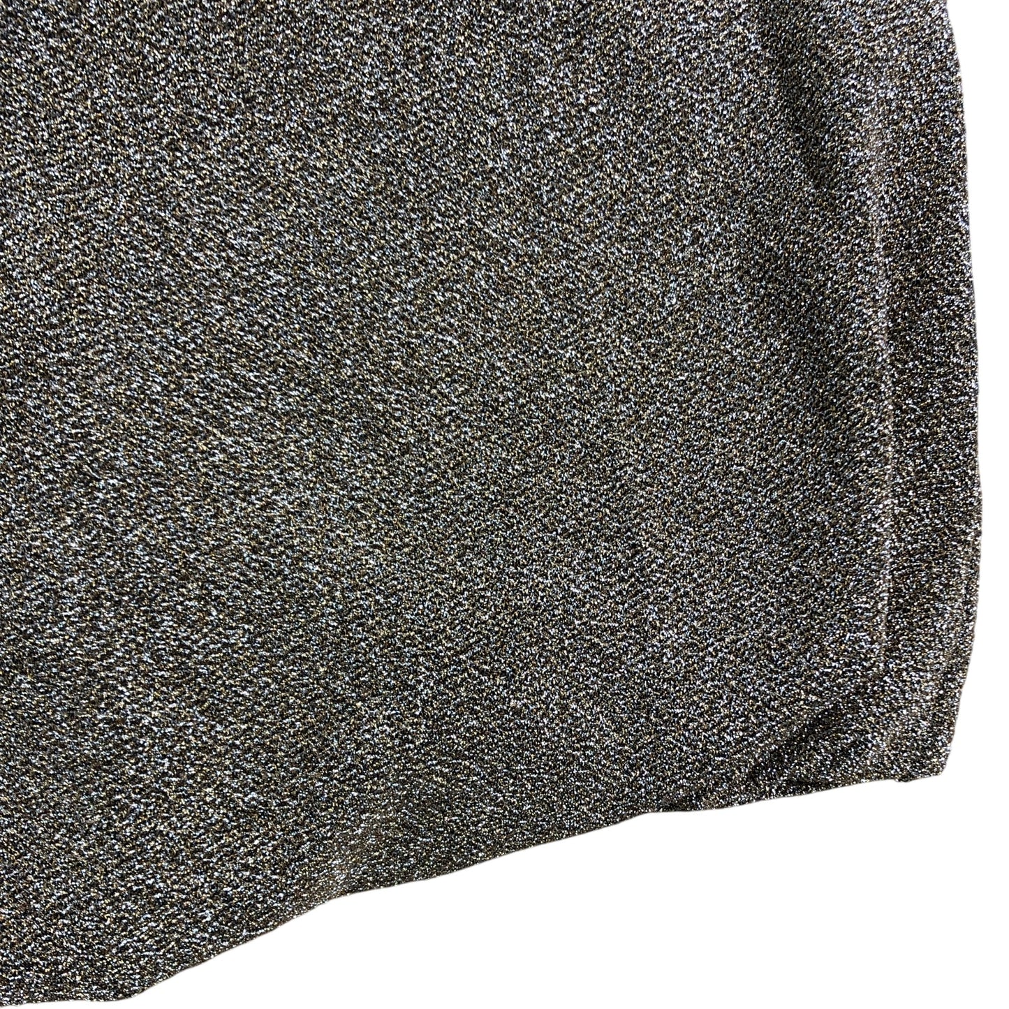 All Saints Girls Dress Size 3-4 Years Short Sleeve Sparkly Gold Design