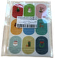 Christmas Gift Tag Stickers 120 Pieces 16 Sheets
