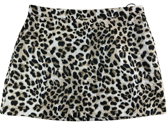 River Island Leopard Print Skirt UK18 Women's Pencil Style New with Tags