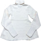 River Island Cream Ribbed Knit Roll Neck Jumper
