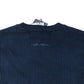 River Island Relaxed Fit Sweater Size M Men's Dark Navy Cotton Blend Knit