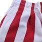 River Island Girls Red White Striped Shorts UK9-10 Years Summer Style