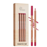 PUDAIER Precision Pout Lip Liner Set 12 Piece Cosmetic Make Up Collection