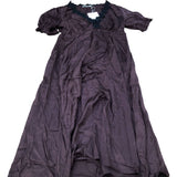 Baukjen Nightgown UK Size 16 Women's Brown Viscose Short Sleeve