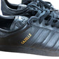 Adidas Gazelle Black Trainers Size UK8  Men's Leather Casual Shoes