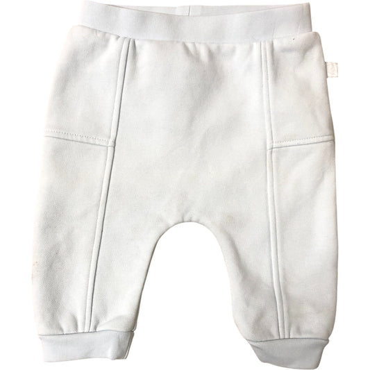 River Island Baby Bottoms 0-3 Months Soft Cotton Sleeveless Trousers Pale Blue