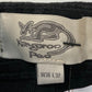 Kangaroo Poo Black Jeans W36 L32 Men's Stretch Cotton Slim Fit Classic Style