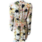 River Island Floral Dress UK12 Women's Long Sleeve Yellow Printed Fashion