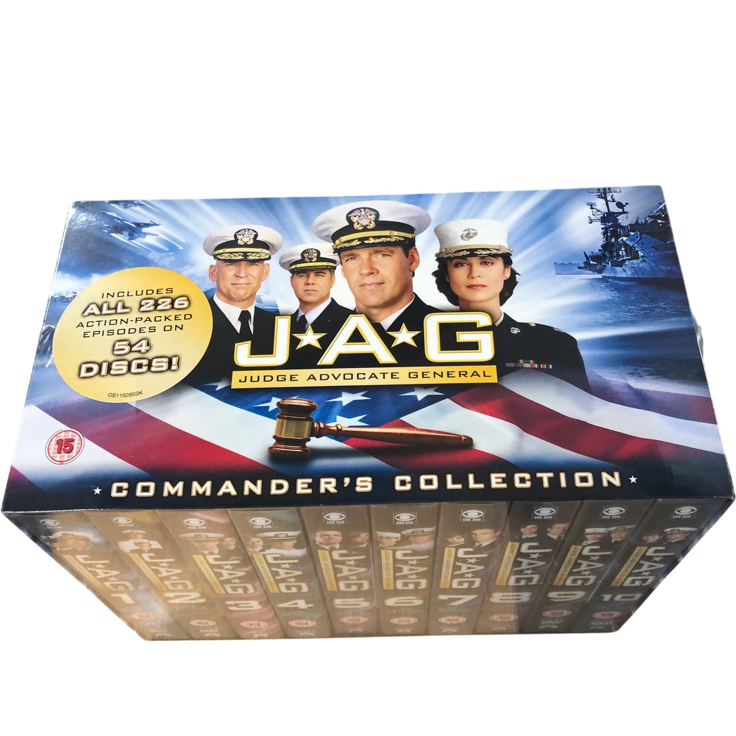 J A G Judge Advocate General Commanders Collection Box Set 54 Discs DVD