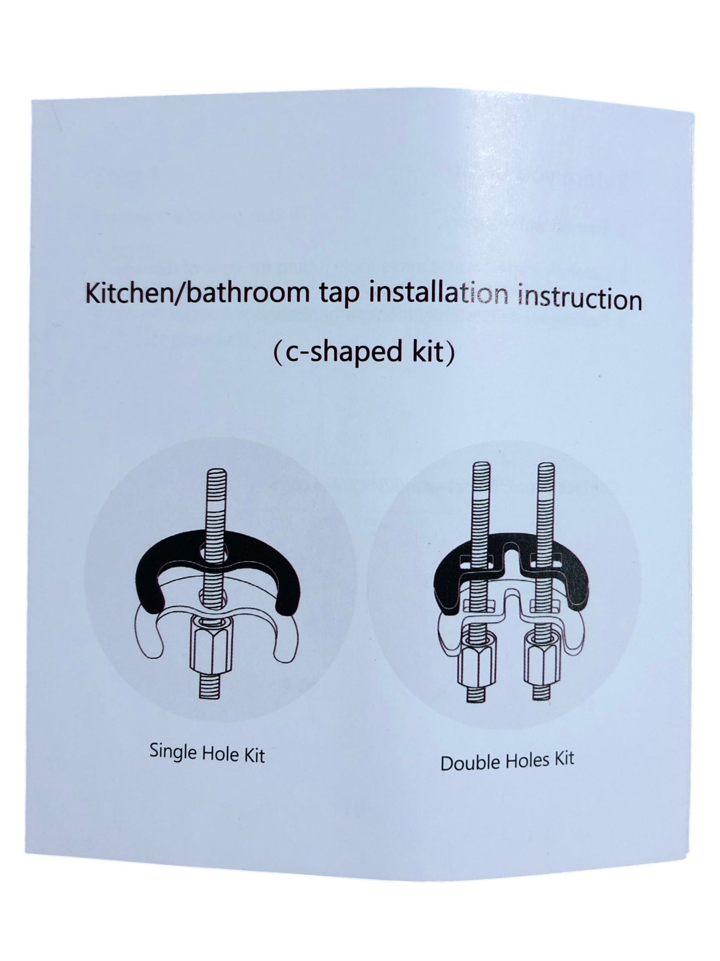 Hapilife Stainless Steel Kitchen Mixer Tap C Shaped Bathroom Faucet Installation