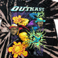 Outkast Tie Dye T Shirt M Men's Black Graphic Tee Cotton Vintage Style