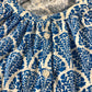 Boden Blue Blossomy Jersey Shirt - Size 10
