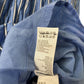 Blue Tiered Striped Summer Dress Size 16