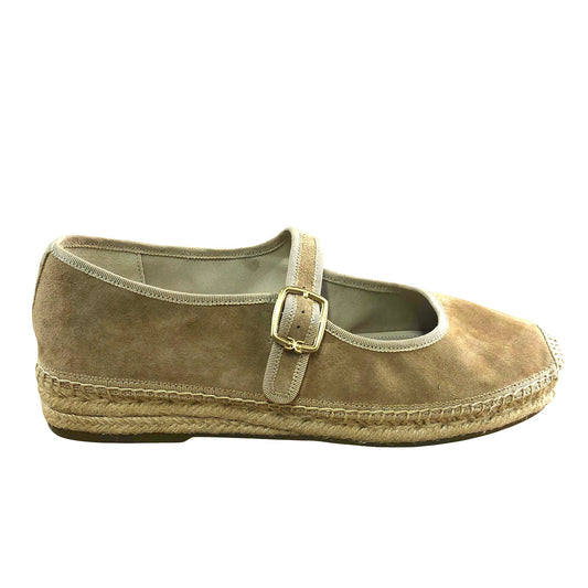 Sam Edelman Mackie UK8 Women's Tan Suede Comfort Flats