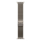 Apple Watch 49MM L Natural Titanium Milanese Loop Adjustable Strap Band