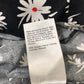 River Island Floral Print Dress Long Sleeve Black White Daisy 7 Years