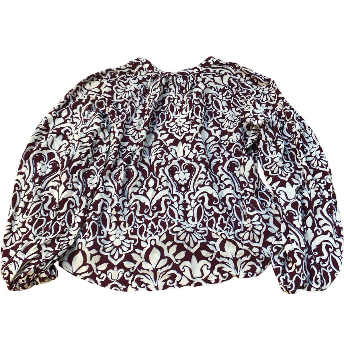 Baukjen Floral Pattern Blouse UK14 Women's Long Sleeve Lightweight Top