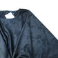 River Island Black Floral Kimono Wrap Top With Tassels Size 10