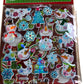 Kids Craft Sticker Pack Christmas Winter Decorations Snowman Theme 130 Stickers