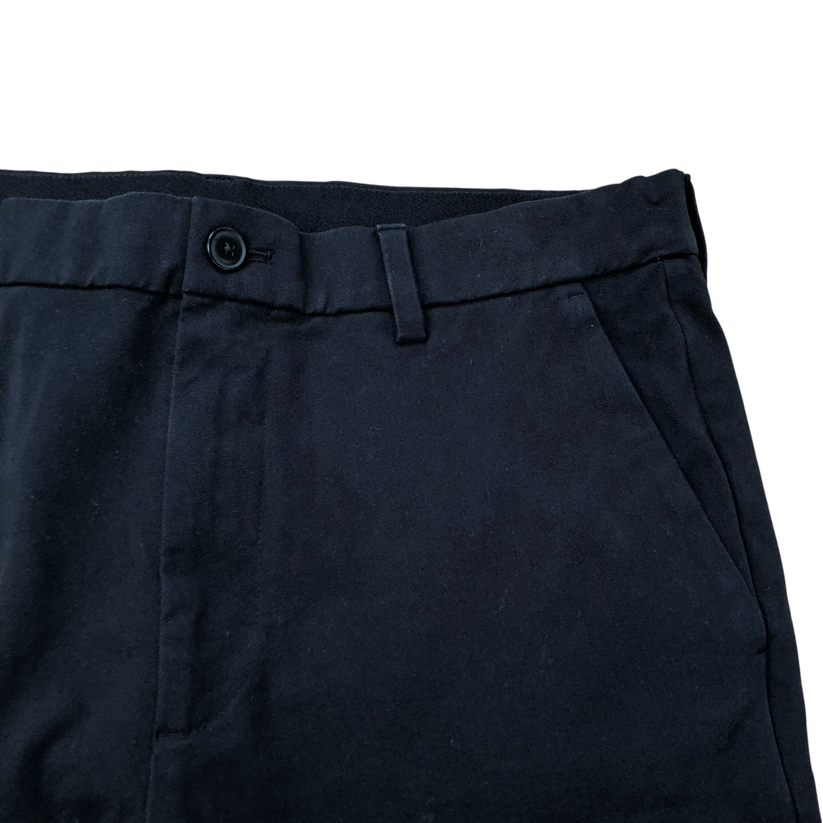 Black Four Way Stretch Skinny Fit Trousers 34x31
