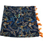 Weird Fish Butterfly Print Scarf With Tassels