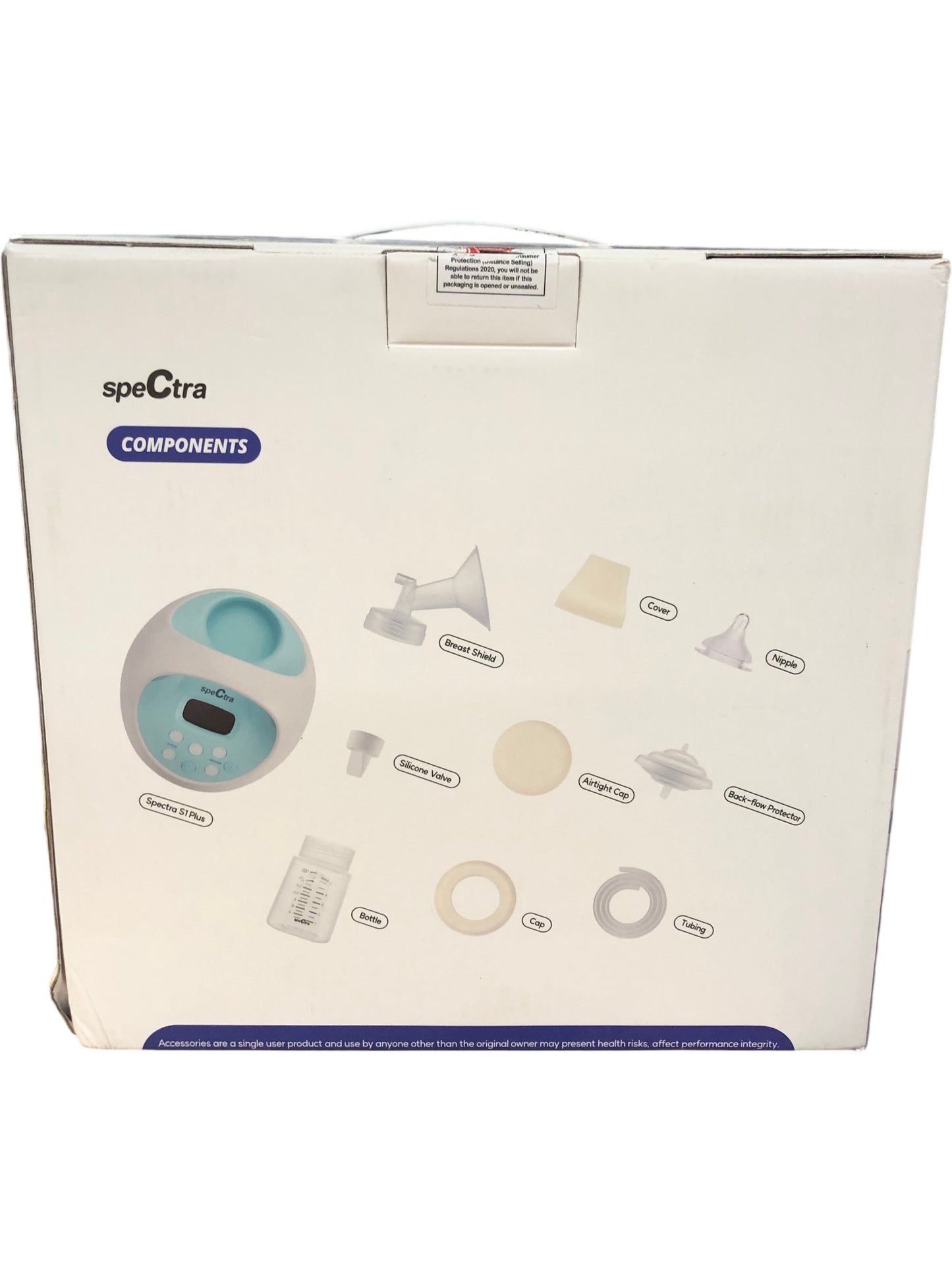 Spectra Electric Breast Pump SPECTRA S1 PLUS BPA Free Rechargeable Dual Pumping