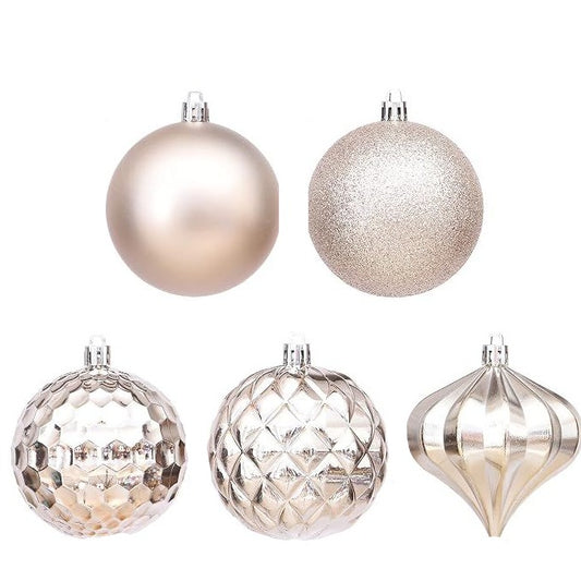 Sea Team 21 Pack Christmas Baubles Silver