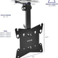 VIVO Ceiling Mount Bracket Adjustable (MOUNT-M-FD37B) 17-37 Inch Tv Support