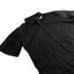 Jack & Jones Short Sleeve Shirt Men's Casual Black Cotton Blend Medium