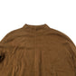Hikaro Wool Sweater UK12 Women Coffee Merino Wool High Neck Pullover