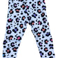 River Island Mini 12-18 Months Girls Pink Leopard Print Leggings