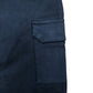 Baukjen Cargo Pants UK10 Women's Navy Cotton Stretch Fitted Trousers