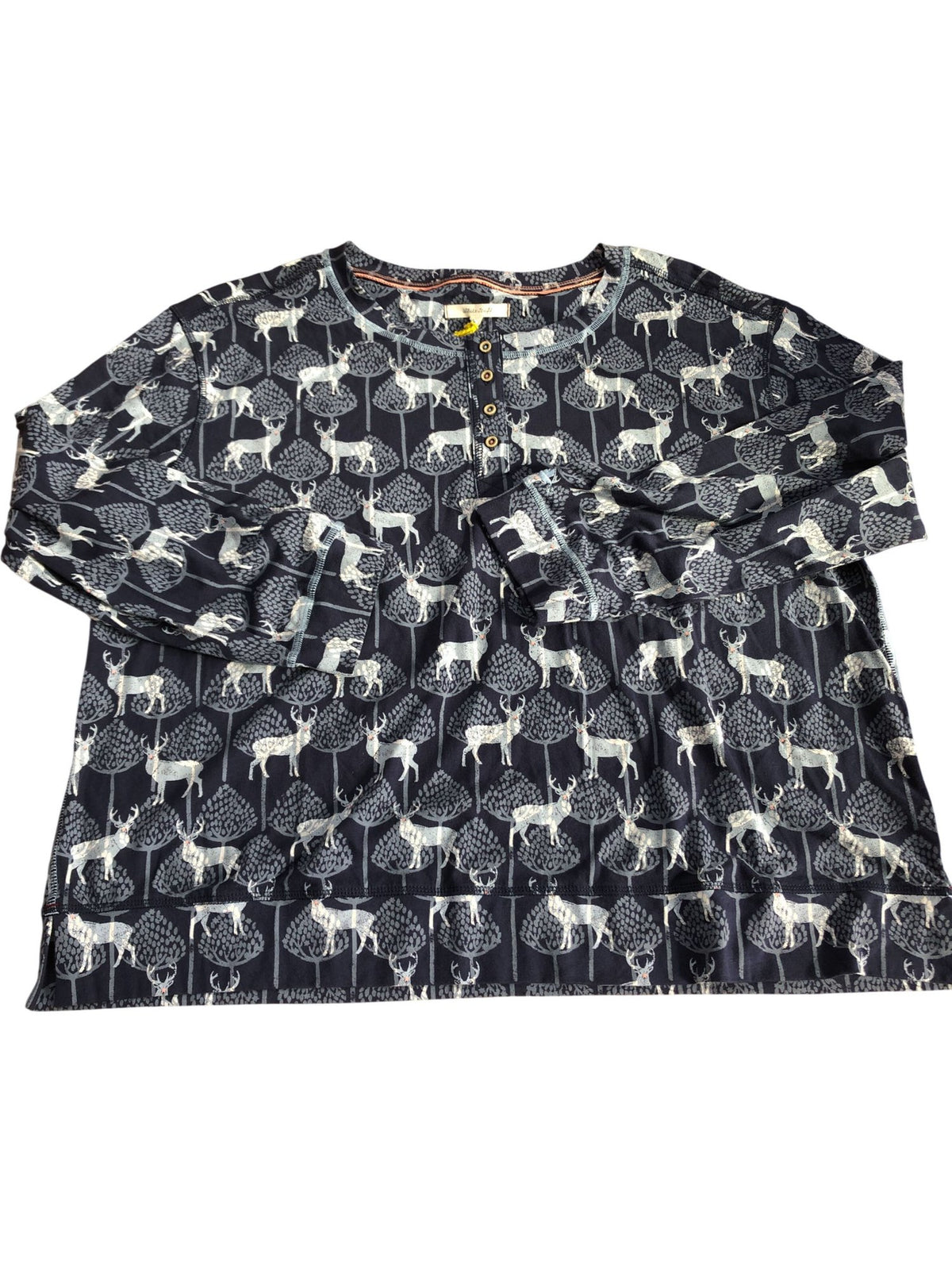 Long Sleeve T-Shirt UK Size XL Women's Animal Print Casual Top