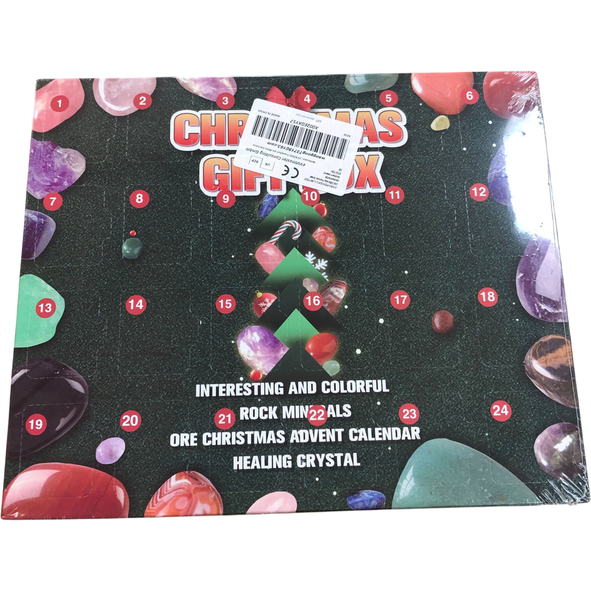 Christmas Advent Calendar Minerals Crystals & Rock