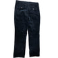 Brook Taverner Corduroy Trousers W29.5" Men's Black Smart Casual Slim Fit