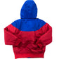 NIKE Kids Red Blue Jacket M 5-6 Years Lightweight Packable Hooded