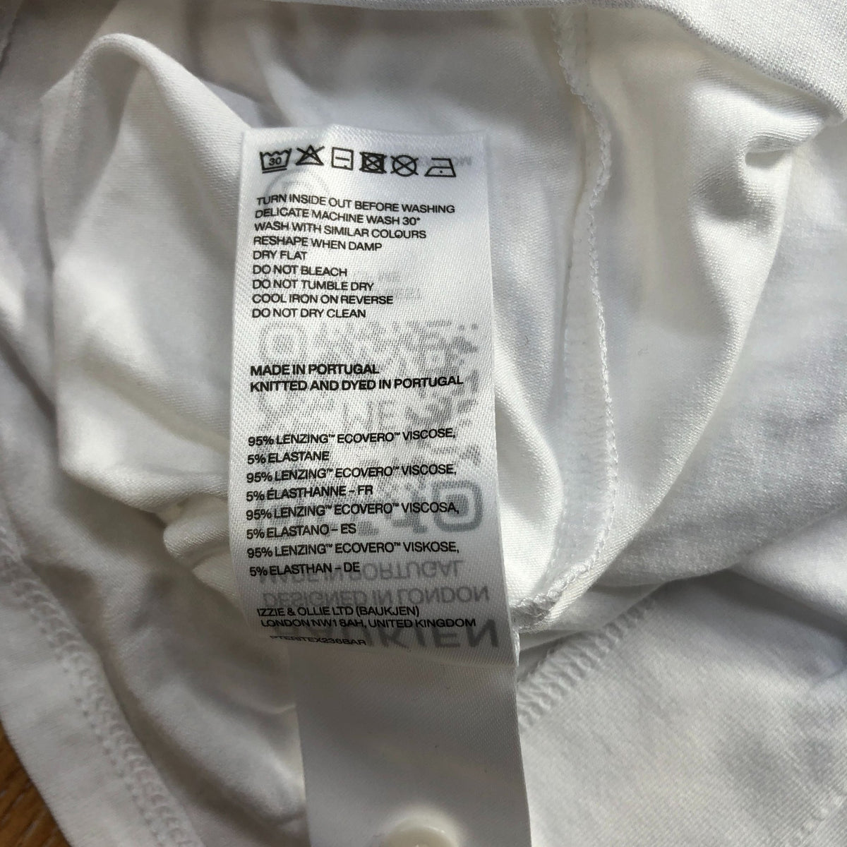 Baukjen White Blouse Women's Size 12 V Neck Button Up Short Sleeve