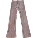 Women's River Island Ribbed Pink Trousers Casual Pants Size UK12