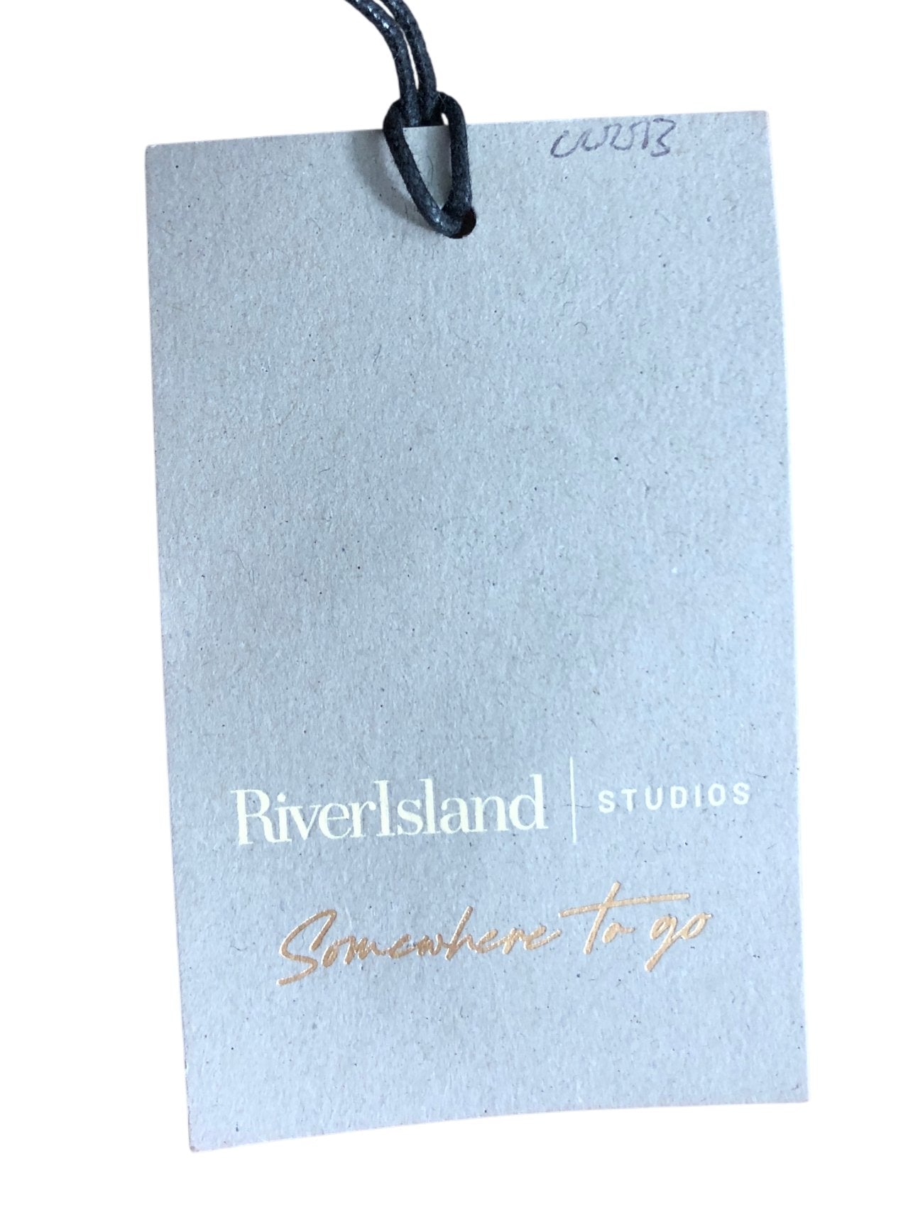 River Island Studios Women's Rust Knitted Top Size S Short Sleeve Stylish