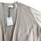 Tatia Cardi UK14 Women's Lightweight Natural Cotton Cardigan