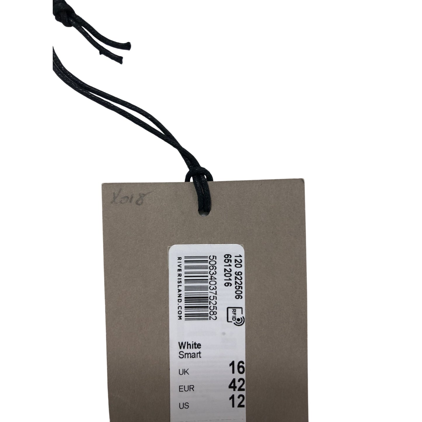 River Island White Smart Trousers UK16 Women's Formal Tailored Trousers