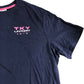 TOKYO LAUNDRY Men's T-Shirt XL Navy Blue Graphic Print Cotton Outfitters 1968