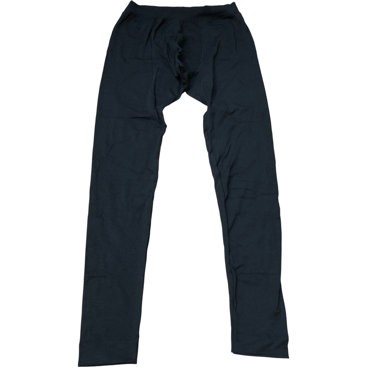 BOSPHORUS Thermal Long Johns Set Black Size L Men's Underwear With Socks